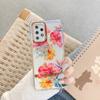 Раскрашенный чехол для телефона для Samsung Galaxy S20 S21 S30 Plus Ultra FE Прозрачный чехол с цветами Мягкий ударопрочный чехол из ТПУ для Samsung A12 A52 A72 5G