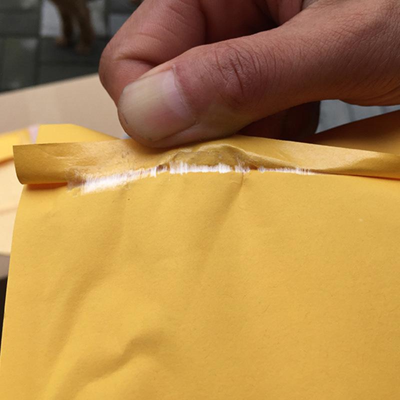 Thickened Yellow Kraft Paper Bubble Envelope - Shockproof Custom Express Packaging Bag