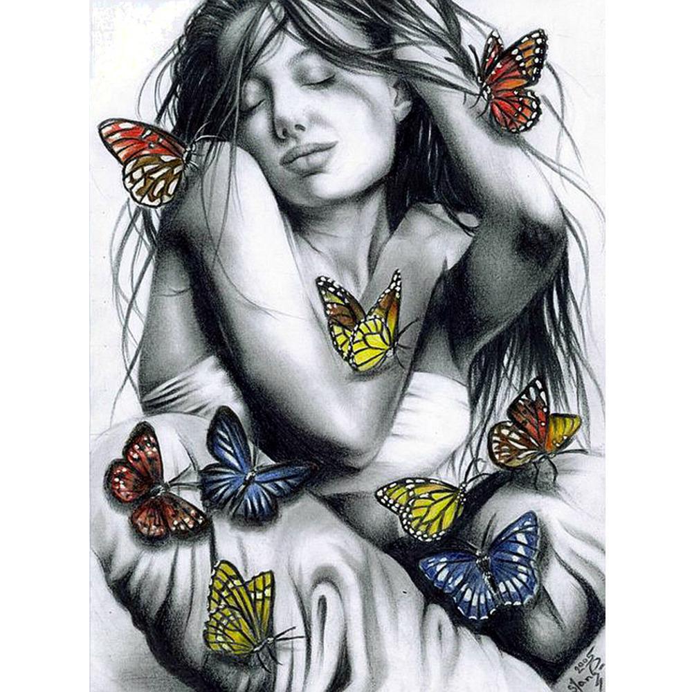 DIY комплект алмазной живописи кошка животные фотографии стразов Алмазная вышивка распродажа цветок уличный пейзаж мозаика вышивка крестиком домашний декор