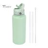 1000ml Stainless Steel Water Bottle with Straw BPA-Free Leak-Proof Insulated 24 Hours Cold 12 Hours Hot Sport Bottle
