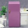 Beautiful Exquisite Accessories 1/12 Scale Dollhouse Refrigerator Model Toy for Playing Mini