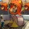 Portable Cartoon Animal Children Toys Tents Pool Pop Up Kids Play House Outdoors Travel Tent