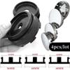 4pcs/lot Universal Chrome Plastic Car Wheel Center Hub Cap Cover No Logo