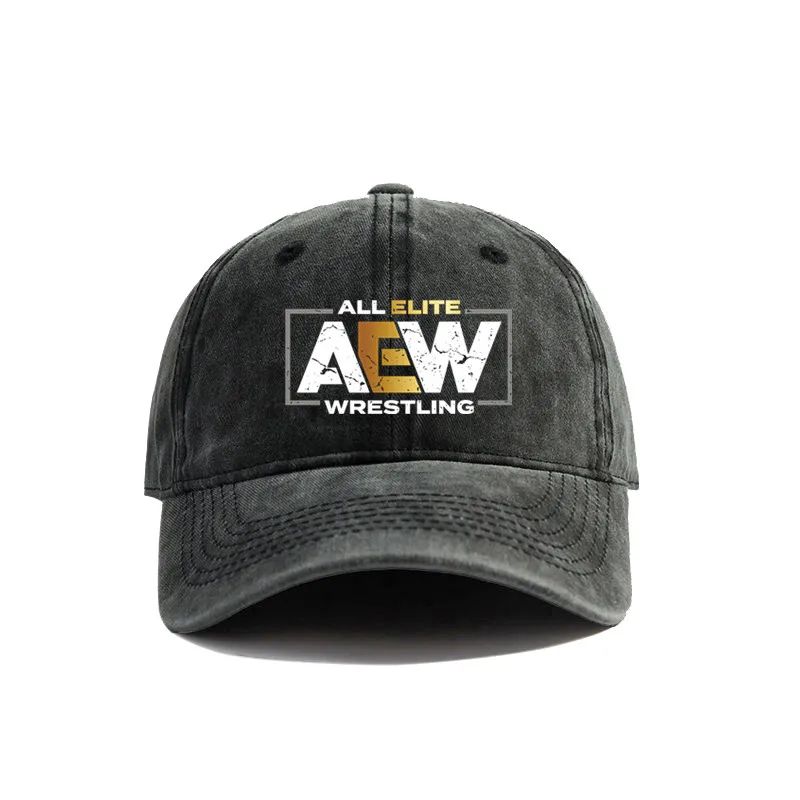 Все Элитные AEW Рестлинг Кепка-бейсболка AEW Летние Потертые Папа-кепки Мужские Для улицы Регулируемые Хлопковые Кепки Защита от солнца для улицы