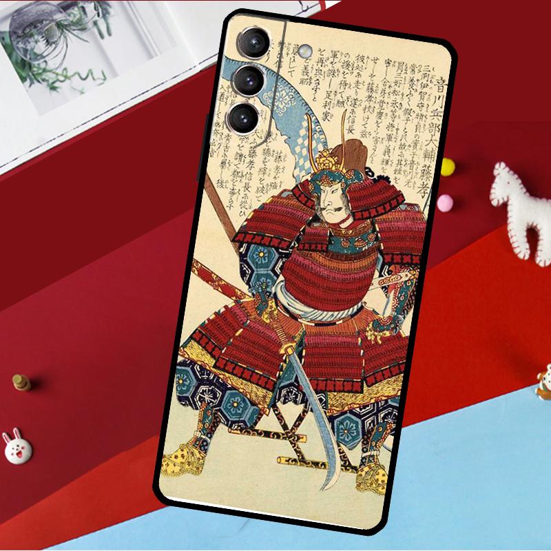 Японский Самурай Чехол Для Samsung Galaxy S26 S25 S24 S21 S22 S20 Ultra S9 S10 Plus S23 FE S25 FE Чехол Для Телефона