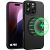 Case - Silicone - for iPhone 16 Pro - Ultra-Thin - Lightweight - Wireless Charging Compatible