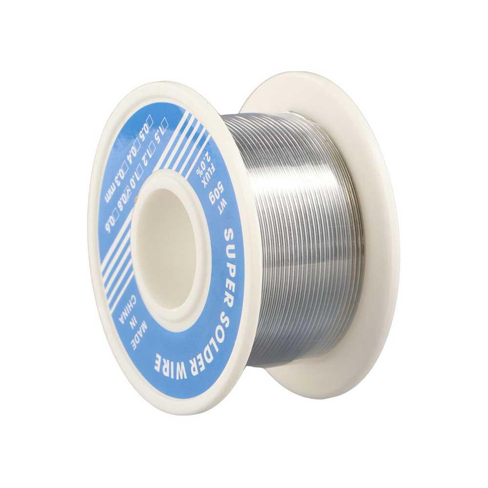 Сварочная проволока для полюсных наконечников Низкоплавкая проволока с флюсом 0,8 мм Паяльная проволока Сварочный инструмент