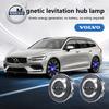 For Volvo Hub Light Car Wheel Caps Light Center Cover Lighting Cap Floating Illumination LED Auto For Volvo XC90 S60 S90 V90 V60