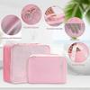 7pcs Travel Organizer Bags, Luggage Suitcases Packing Bags With Shoes Storage Bags
