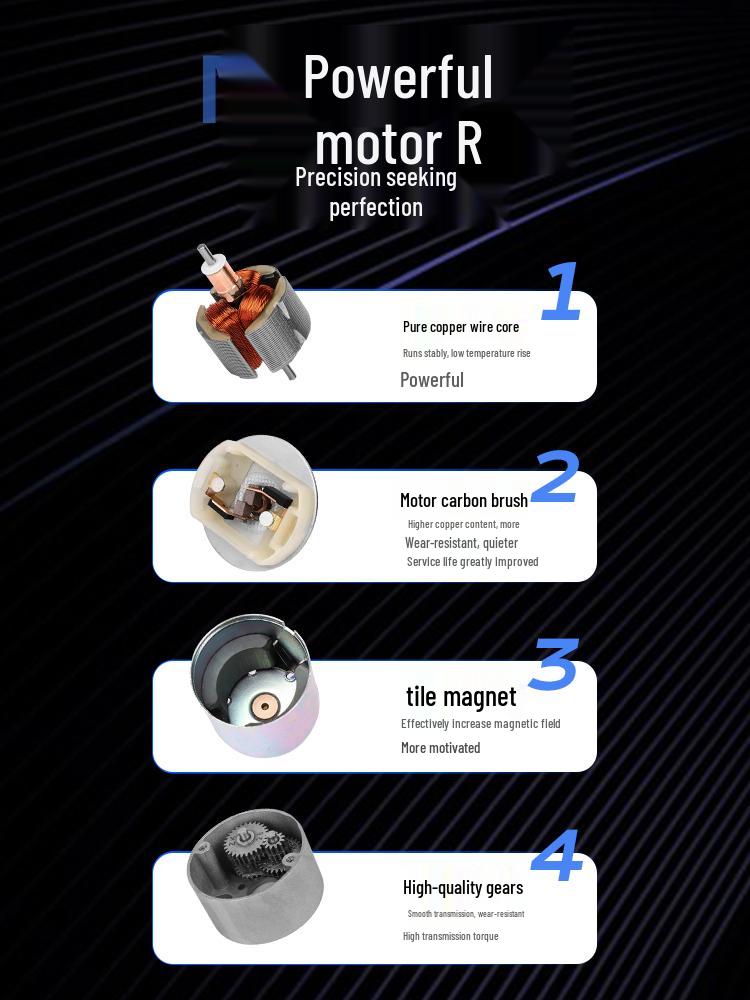 Мини Регулируемый по скорости DC Мотор-редуктор с эксцентриковым валом, Мотор 520 12В/24В