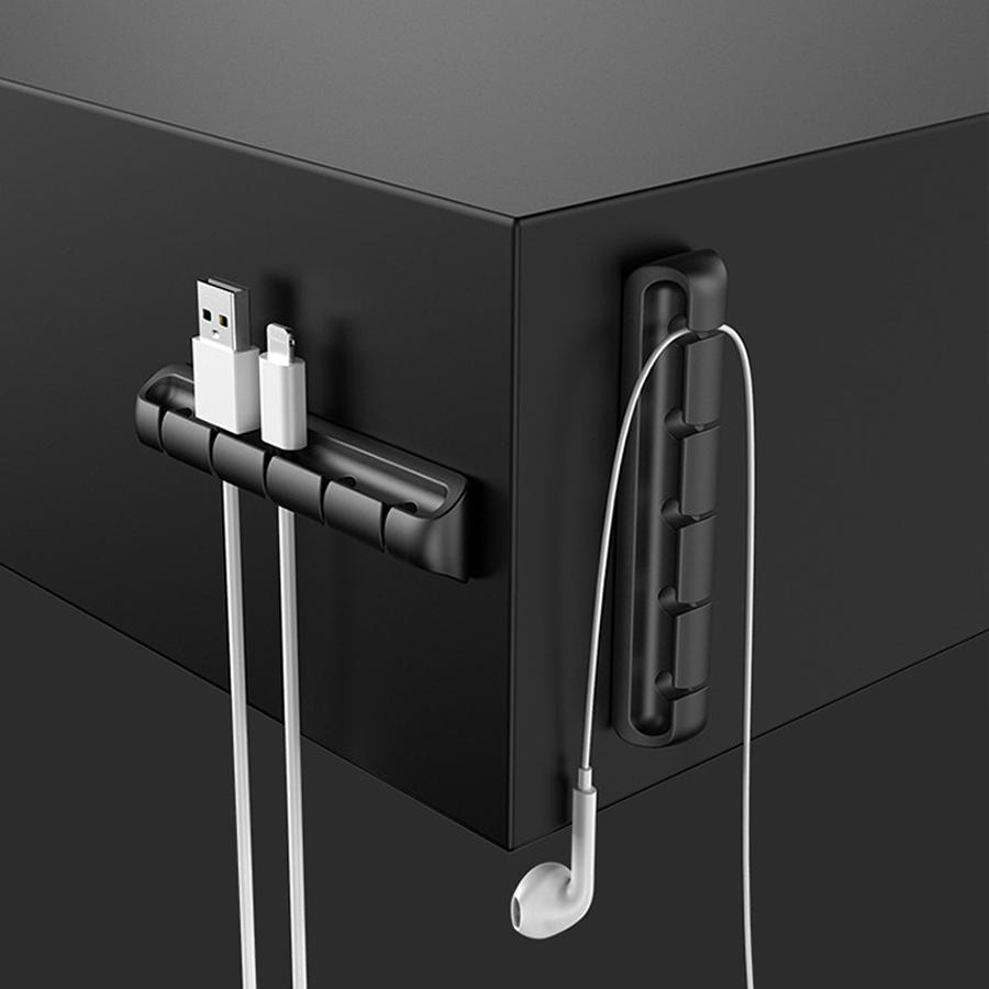 1 Piece Desktop Data Cable Manager Cable Fixing Clip Desktop Cable Organizer Organize Your Desk Home Essential