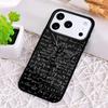 Ударопрочный чехол для телефона iPhone 17 Air 16e 15 11 12 14 13 Pro Max с формулами по науке, математике, физике
