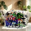Custom Name Personalized Dandy's World Print Blanket, Home Decor, Bedroom, Sofa, Camping, Couch, Gifts for Birthday ChristmasEnthusiasts