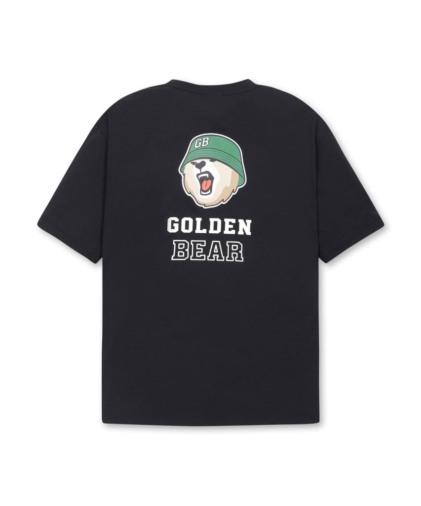 Goldeunbeeo (Университет) Футболка с принтом на спине из Sorona_G4Tam25365Bkx