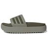 Adilette Platform Slide Pebble Olive Strata женские кроссовки Green Silver-Pebble HQ6180