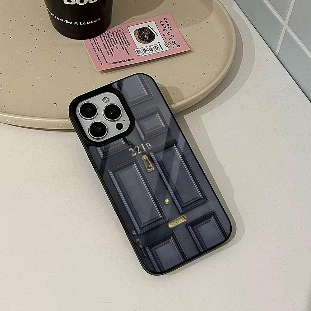 Чехол для телефона Музей Шерлока Холмса для Iphone 17 16 15 14 Air 13 12 11 Pro Max Mini Plus Fundas Оболочка PC+TPU Чехол