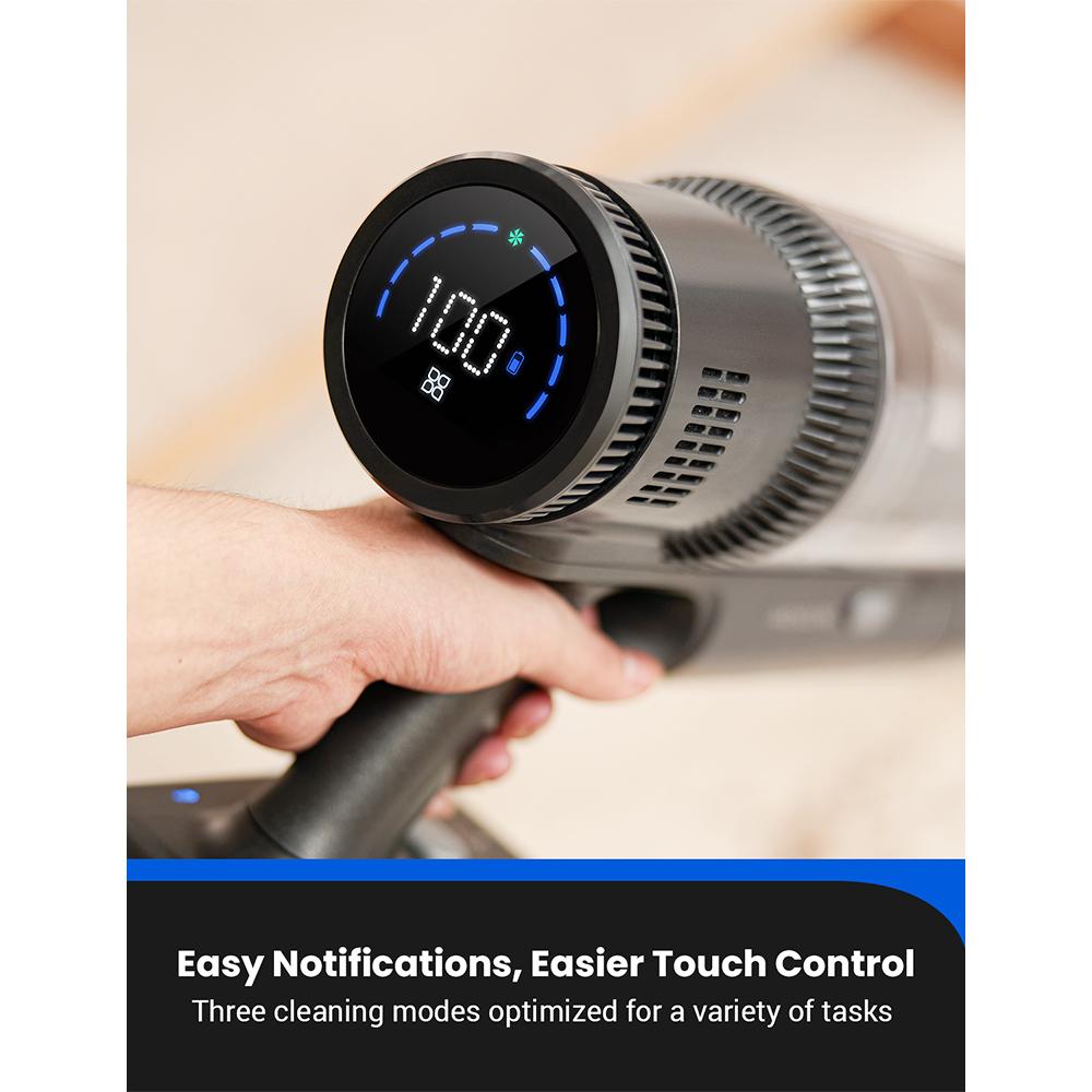 Refurbished:  Proscenic P11 Mopping Cordless Vacuum Cleaner, 35Kpa Suction, 0.65L Dustbin, 5-Stage Filtration System, 2000mAh Battery