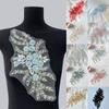 DIY Embroidered Floral Patches Sequin Embroidery Sequins Patches Lace Appliques Wedding