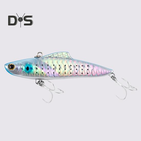 Рыболовная приманка VIB 10 см/33 г с крючками, тонущая светоотражающая 3D жесткая искусственная приманка для ловли пресноводной соленой форели, окуня, судака, аксессуары