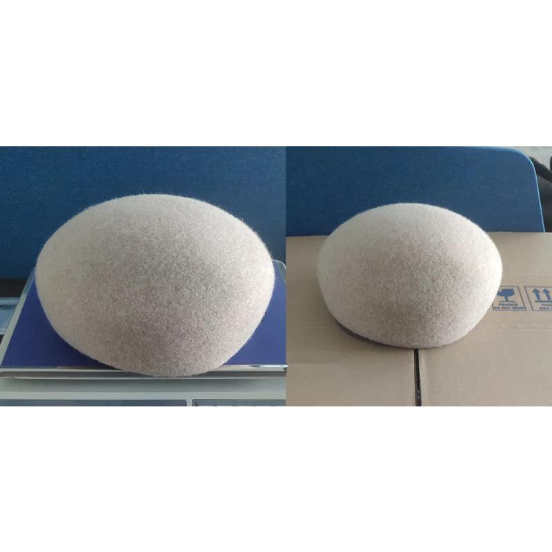 202410-HH2056A весна-зима мягкий шерстяной фетр Трехмерная полная форма хлеба Тыквенный берет шляпа мужчины женщины досуга шляпа художника