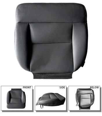 Замена для Ford F150 2004-2008 Lariat Нижняя часть сиденья водителя Микрофибра Кожа