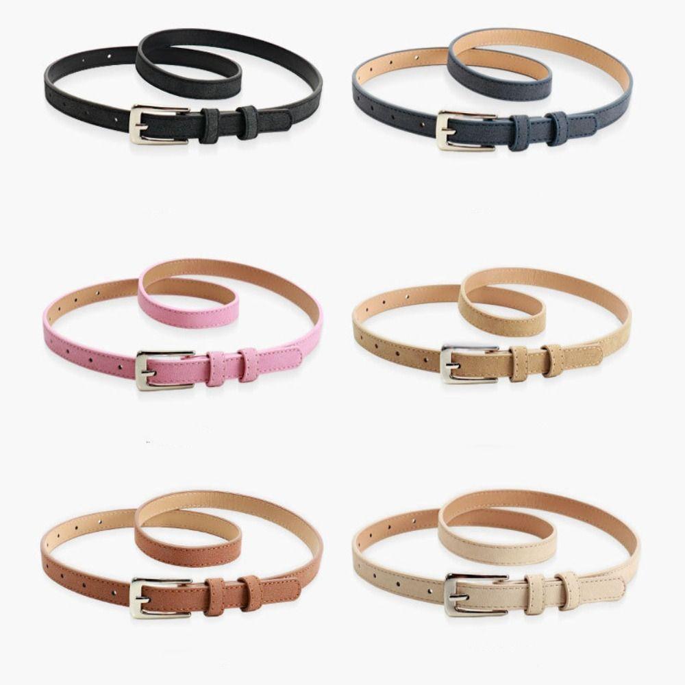 Ремень из замшевой кожи с пряжкой-штифтом, роскошный дизайн, матовый пояс, модный деловой пояс для талии для женщин