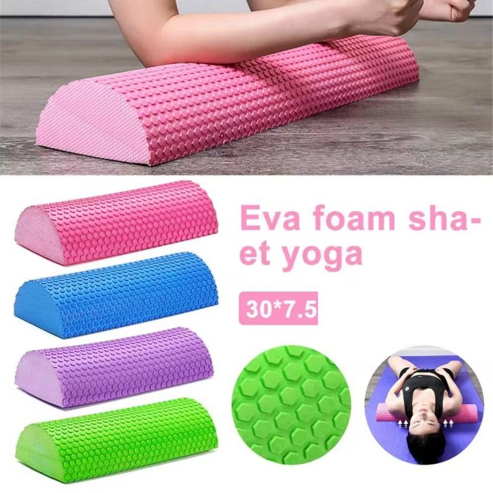 Half Round Yoga Pilates Roller Blue Purple Pink Green Balance Pad New Massage Floating Point Yoga