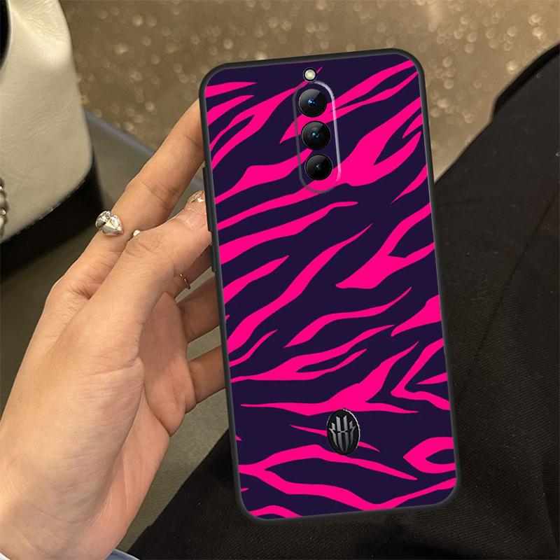 Чехол с принтом «Полосы зебры» для Nubia Red Magic 8 8S Pro Plus 6 7 8 Pro 6S 7S Pro 6R 5S 5G Мягкая защита Capa