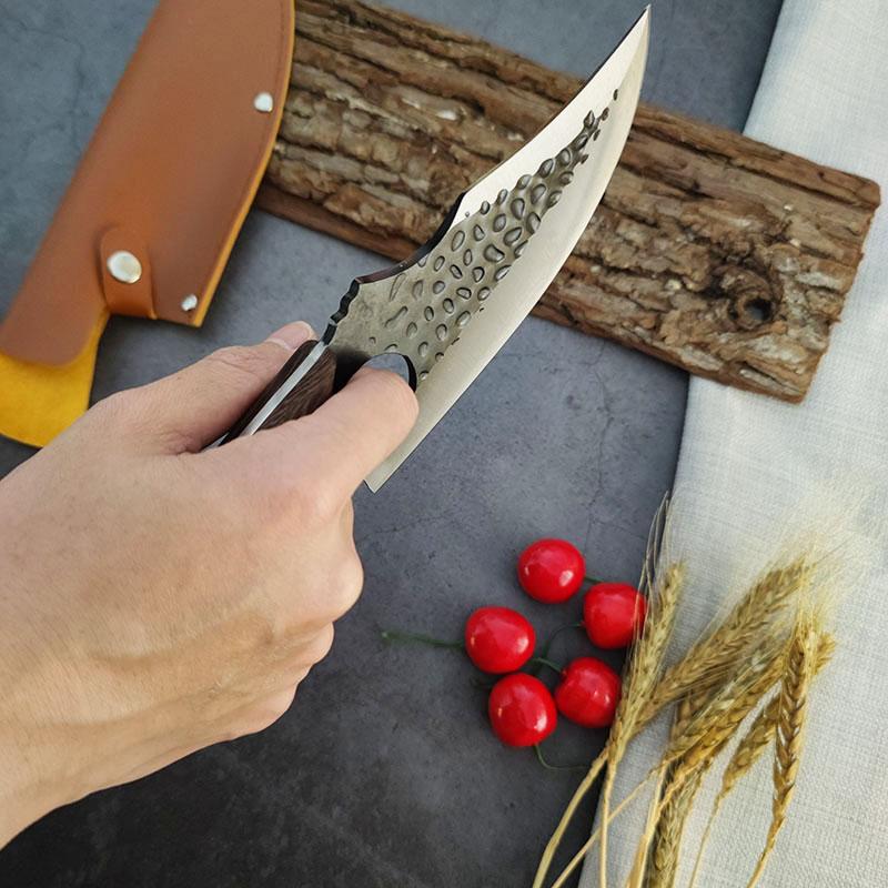 Handmade Forging Meat Cleaver Slicing Knife Kitchen Chef Knives Boning Knife Vegetable Cutter