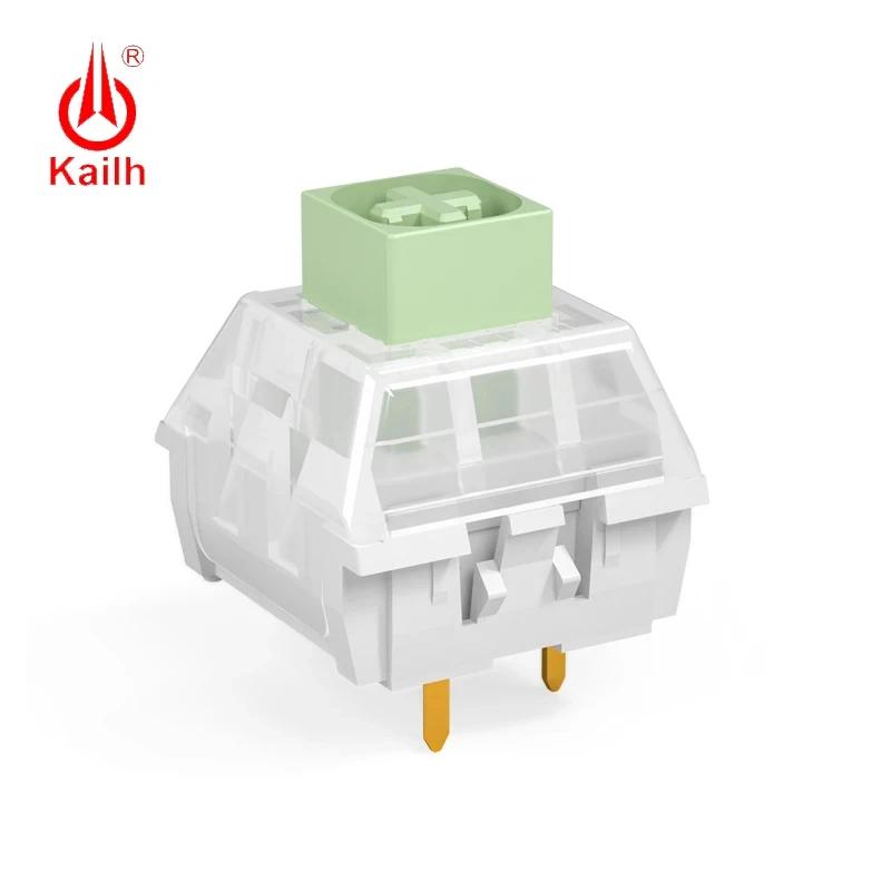 Kailh Оптовые переключатели BOX Jade Navy Royal White для DIY механической клавиатуры, совместимые с Cherry MX RGB, Красные Коричневые переключатели