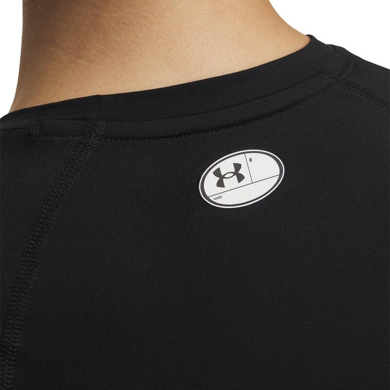 Under Armour Женская легкая компрессионная футболка для тренировок HeatGear Armour