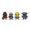 MOC Серия «Королевская Битва» Строительные Блоки Сборная Модель Креативные Brickheadz Кирпичики Игрушки Подходящий Подарок на Праздник для Семьи и Друзей