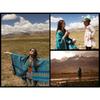 National Style Autumn and Winter Lady Zhang Yuqi Same Shawl, Thickened Autumn and Winter Cloak, Large Scarf