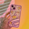 Силиконовый защитный чехол Zhitai Cartoon для iPhone 12/13/14/15 Pro