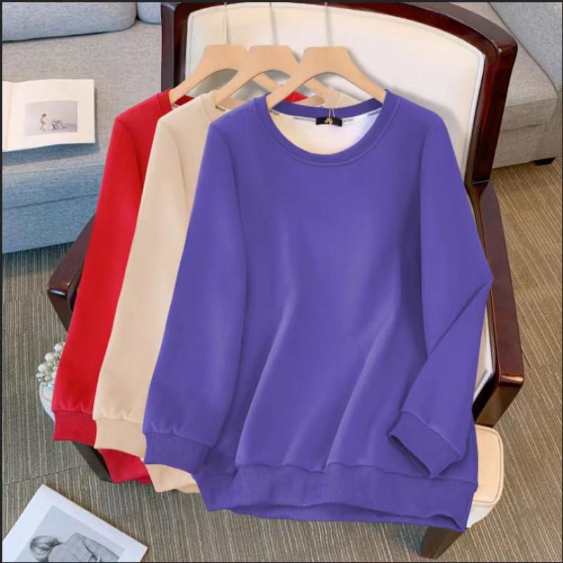 Plus Size Womens Long Sleeve Loose Hoodie Sweater Winter 9 Colors 120-350lbs