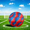 1pc Superhero Background Theme Soccer Ball Football, Size 5, Lightweight PVC, Durable Outdoor Training Soccer Ball, Gift m61490
