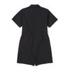 [Snowpeak] Syntech Women's Woven Shorts Jumpsuit Black (S24MWSOP33)