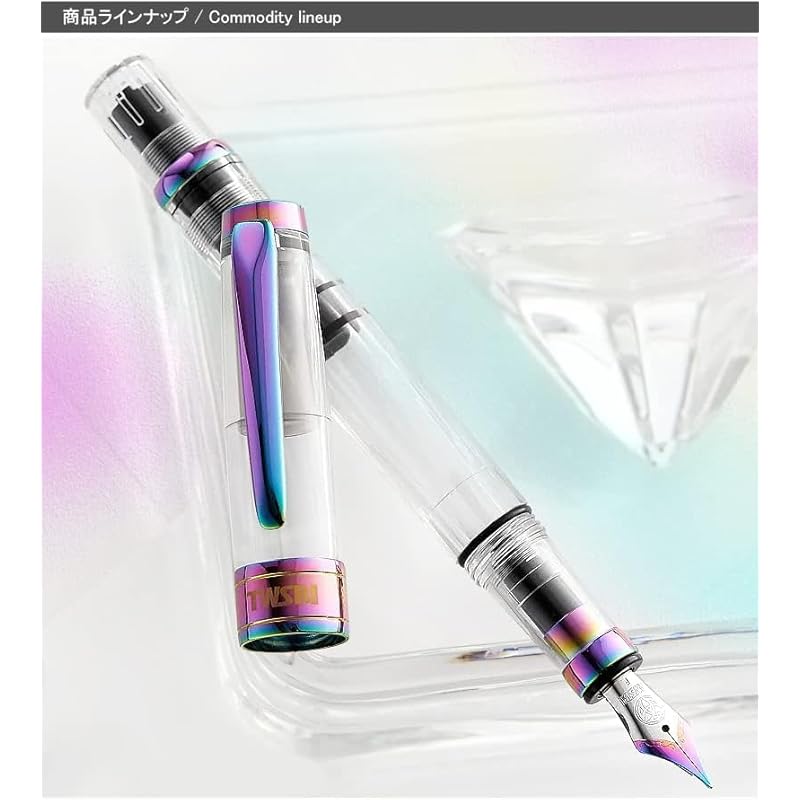Перьевая ручка TWSBI Twisbee diamond 580 iris Inhalation type TW100761 Extra-fine EF