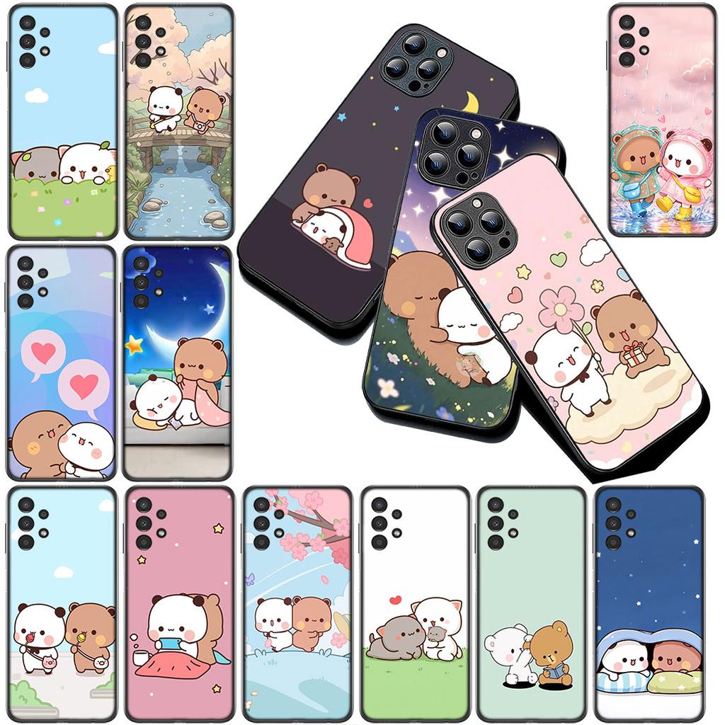 Casing for Apple iPhone 17 Pro XS Max Air 6 7 8 Plus 5 + SE 2022 SE2 16E Phone Cover Soft Case Bubus Panda Cartoon Bear Dudus