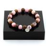 Bracelet - Stones and Minerals - Pink Opal - 8 Mm - Made In France - Unisex
