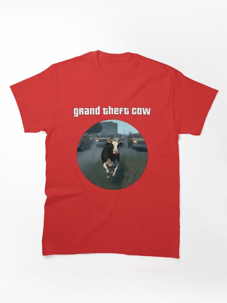 Grand Theft Auto Grand Theft Cow Classic T-Shirt