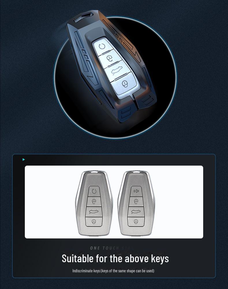 Чехол для ключа Geely: Emgrand, Boyue, Coolray, Xingrui, GS, Binyue Pro, Xingyue L, Binrui, Icon, Vision X6