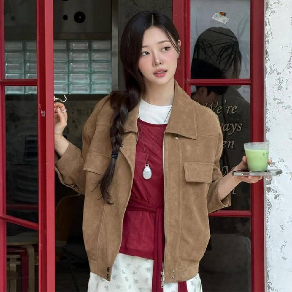On On Suede Bomber Jacket Nel5am801 95
