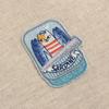 Patch - MONO QUICK - Sardine - 4.5cm X 5.5cm - White - 6 Pieces