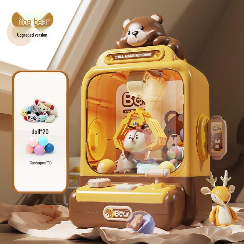 Mini Claw Machine Toy for Kids - Home Use Electric Doll Grabber
