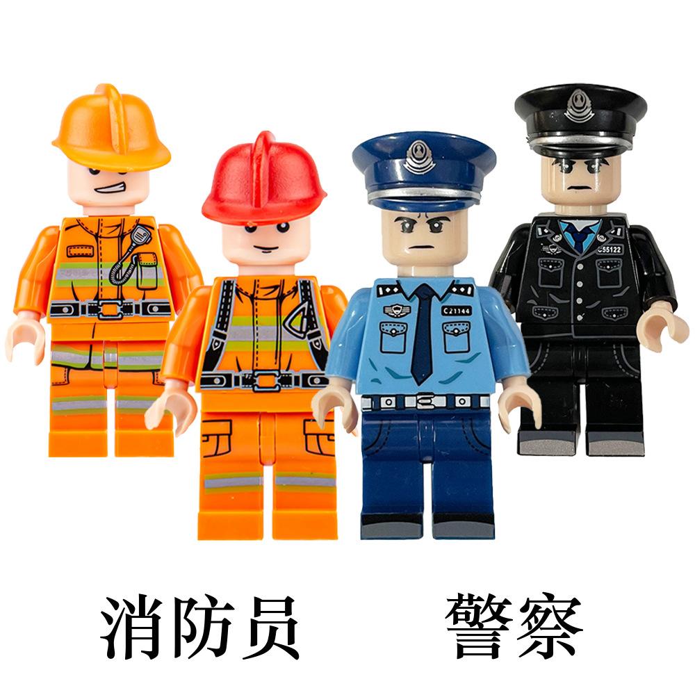 Море, Суша и Воздух Куклы из строительных блоков Китайские современные военные куклы Сборные Развивающие игрушки для мальчиков