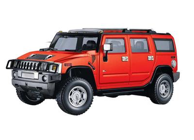 Doyusha 27 МГц Масштаб 1/16 Радиоуправляемая машина Hummer H2 Красный Электрическое радиоуправление 614363