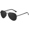 Polarized Sunglasses UV400 Sunglasses Aviator Teardrop Sunglasses for Men Black Fishing Driving 3025K [DUCO] Men's