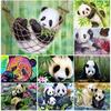 5D DIY Diamond Painting Full Square Panda Landscape Cross Stitch Mosaic Picture of Rhinestones Decor Diamond Embroidery Animal