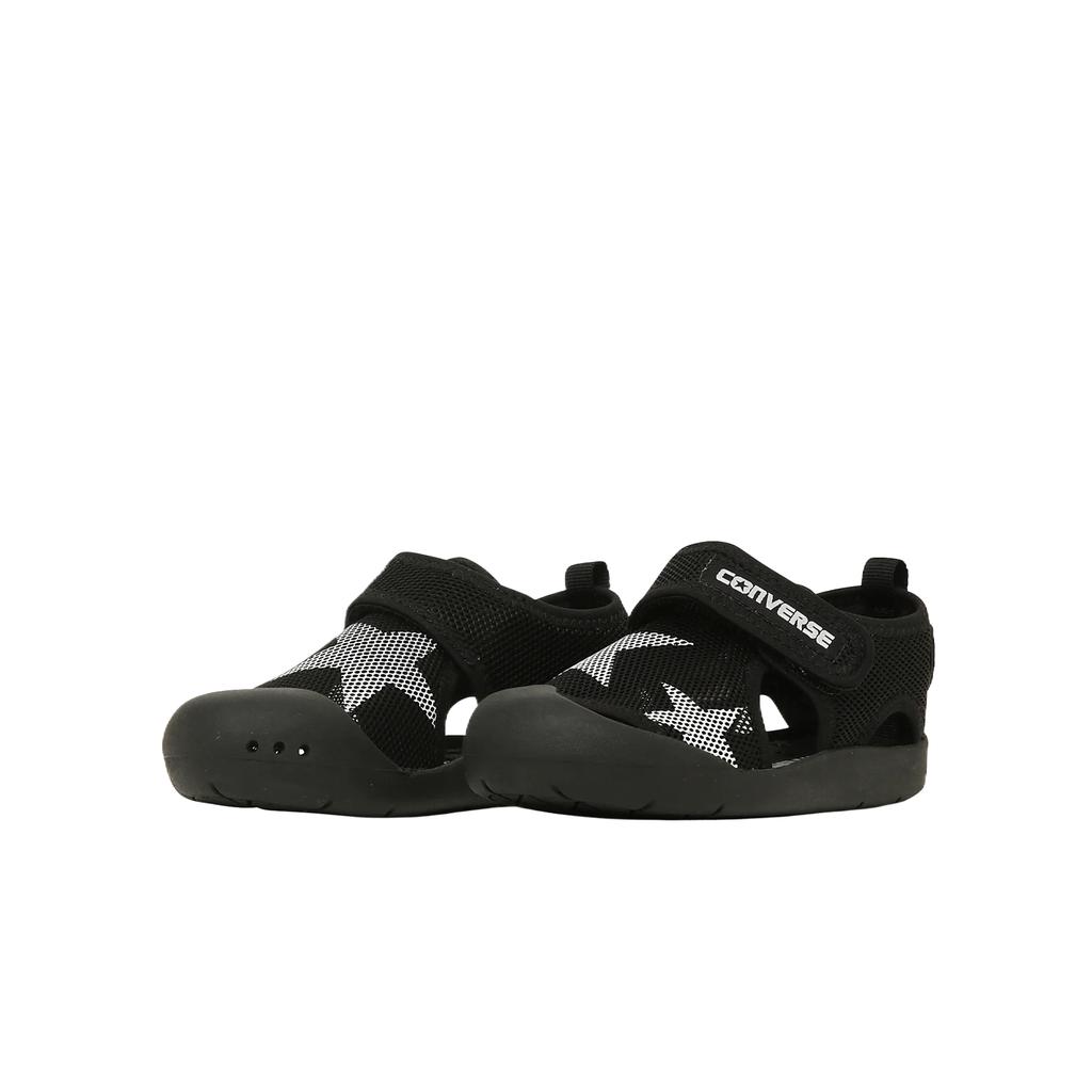 Converse Cvstar Сандалии Сетчатые Модные Энергичные Классические Дышащие Низкие Детские Сандалии Детские сандалии Черный 37303452